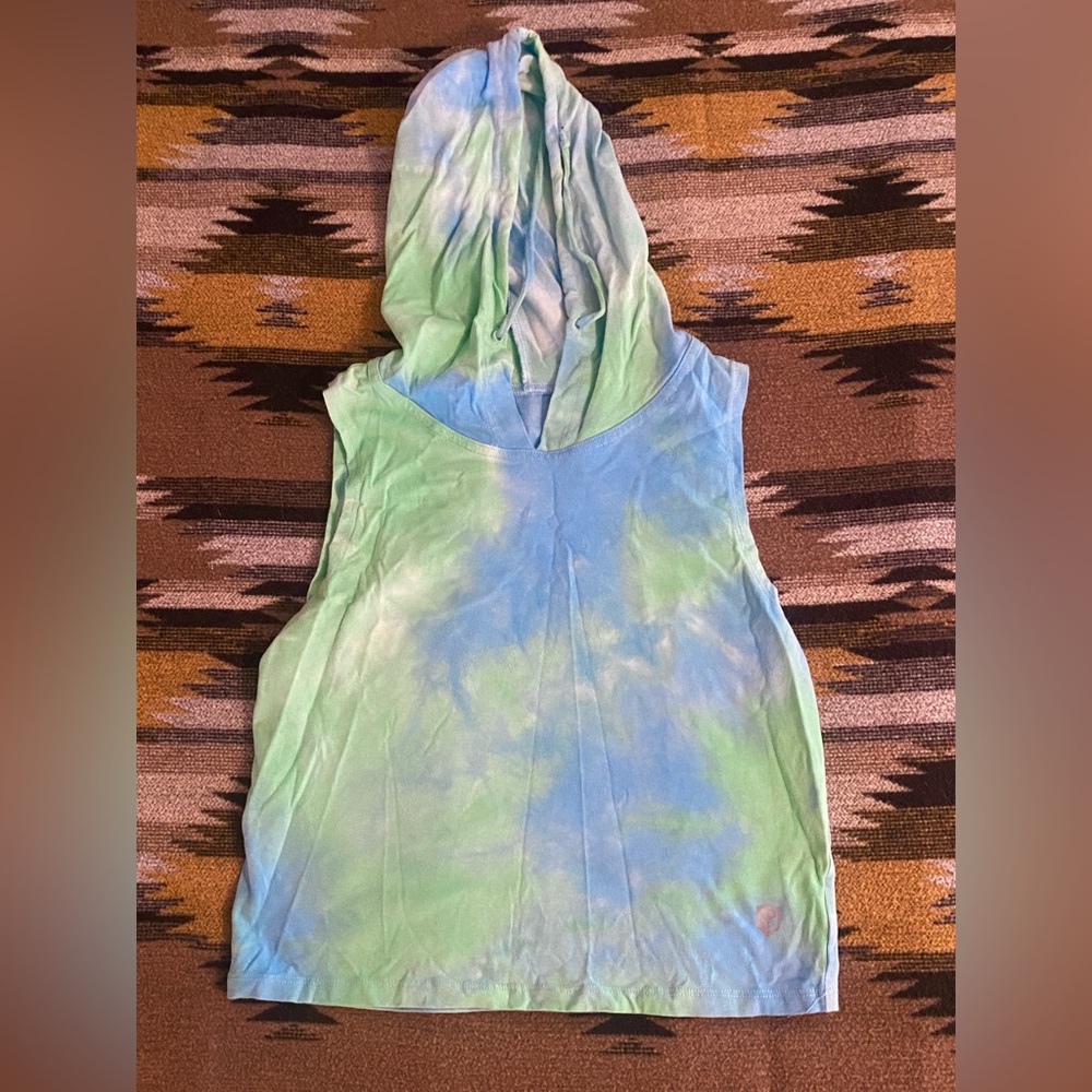 Born Primitive Tie-Dye Sleeveless Hoodie Tank